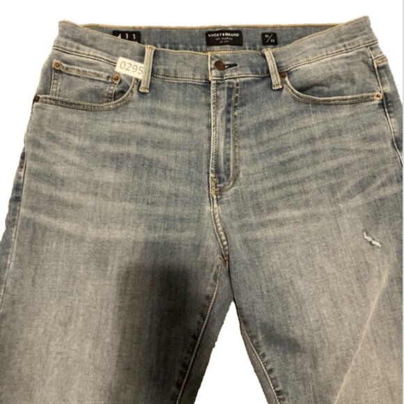 Lucky Brand Men's 34x32 411 Athletic Taper 5 Pocket Style straight midrise Jeans - Picture 5 of 16